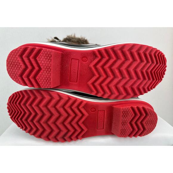 Dream Pairs Brown Mid Calf Fur Snow 3M Thinsulate Water Resistant Boots 9 - Picture 6 of 9